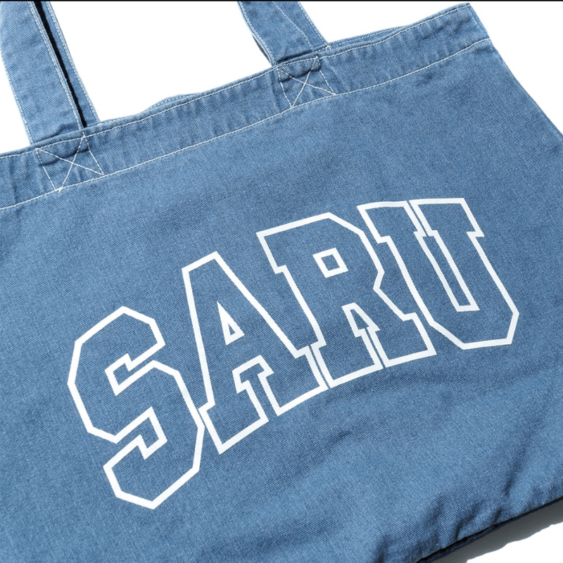 アーチSARUデニムトートバッグ | SANTASTIC! ONLINE STORE