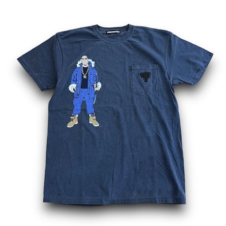 MerraピグメントポケットTシャツ