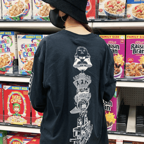 ART BOOK SARU L/S Tee