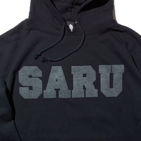 SARUパーカー[BLACKx BLACK(蓄光)]