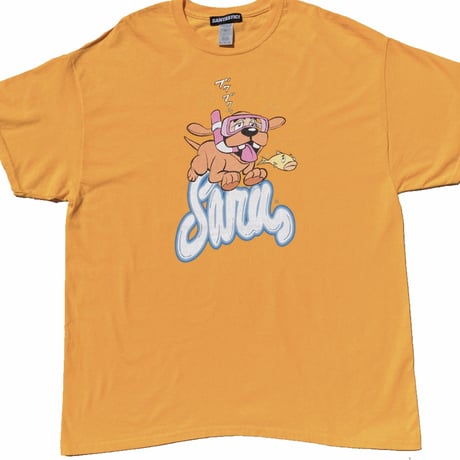 SWIMMING DAWG TEE [YELLOW]