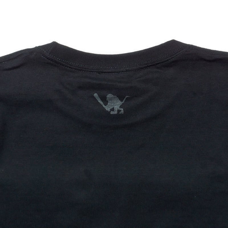 SARU Tee[BLACKxBLACK (蓄光)] | SANTASTIC! ONLINE