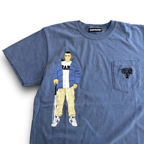 kaiピグメントポケットTシャツ