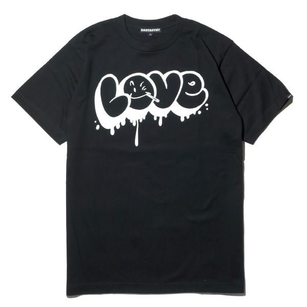 LOVE Tee [BLACK] | SANTASTIC! ONLINE STORE