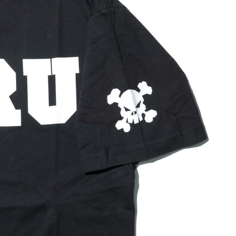 SARU Tee(袖ロゴ有りタイプ) [BLACK]