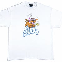 SWIMMING DAWG TEE [WHITE]