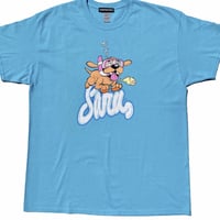 SWIMMING DAWG TEE [SKY BLUE]