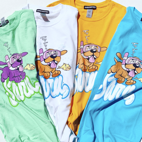 SWIMMING DAWG TEE [MINT]