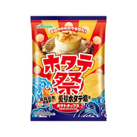 【袋販売】ポテトチップス　ホタテ祭 炙りホタテ塩味