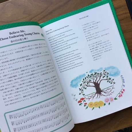 CD付きアイルランド ソングブック「緑の国の物語」奈加靖子