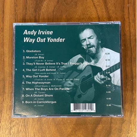 CD「WAY OUT YONDER」Andy Irvine