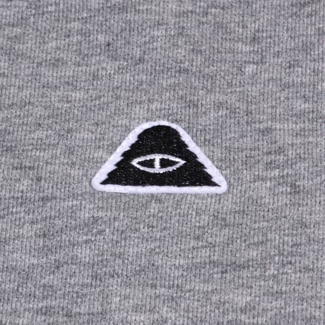 POLER EYE PATCH CREW / GRAY HEATHER