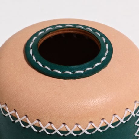 GEE ORIGINAL GAS COVER / NATURAL×GREEN / size:110