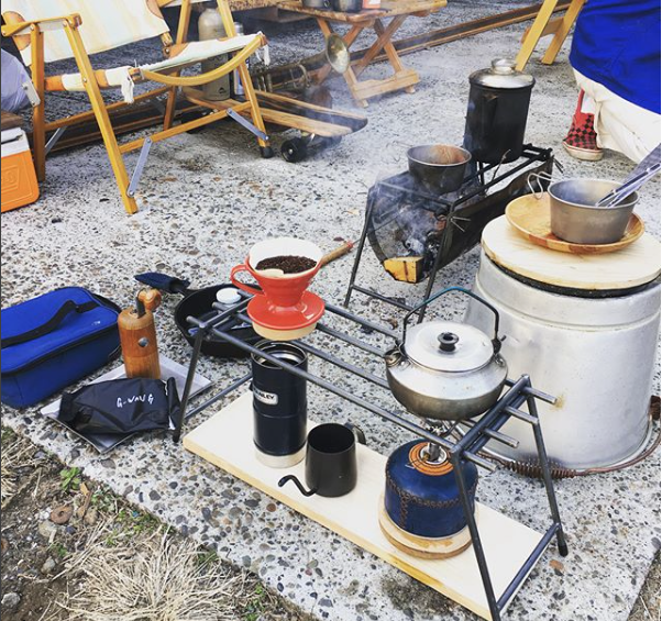 入手困難】GRAND FIELDオールチタン焚き火台 入手困難】GRAND FIELD