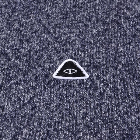 POLER SPECK FLECK SWEATER / PETROL BLUE