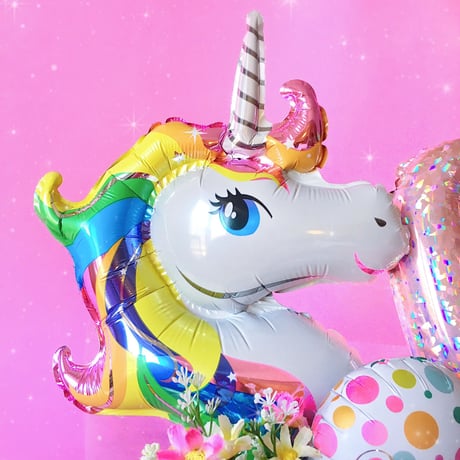 パステルカラー★ユニコーンバルーン♥お誕生日★記念日などに★