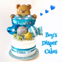 人気のクマちゃん オムツケーキ★出産祝い★ベビーシャワーに★