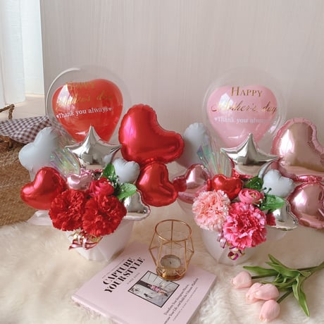 ♡数量限定♡Happy Mother’s day♡２色から選べる♪バルーンギフト