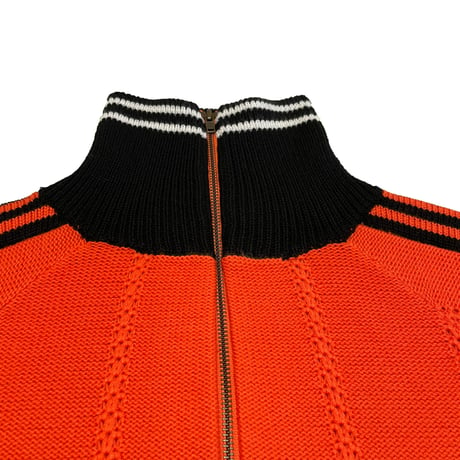 Knitting Track Jacket (ORANGE)
