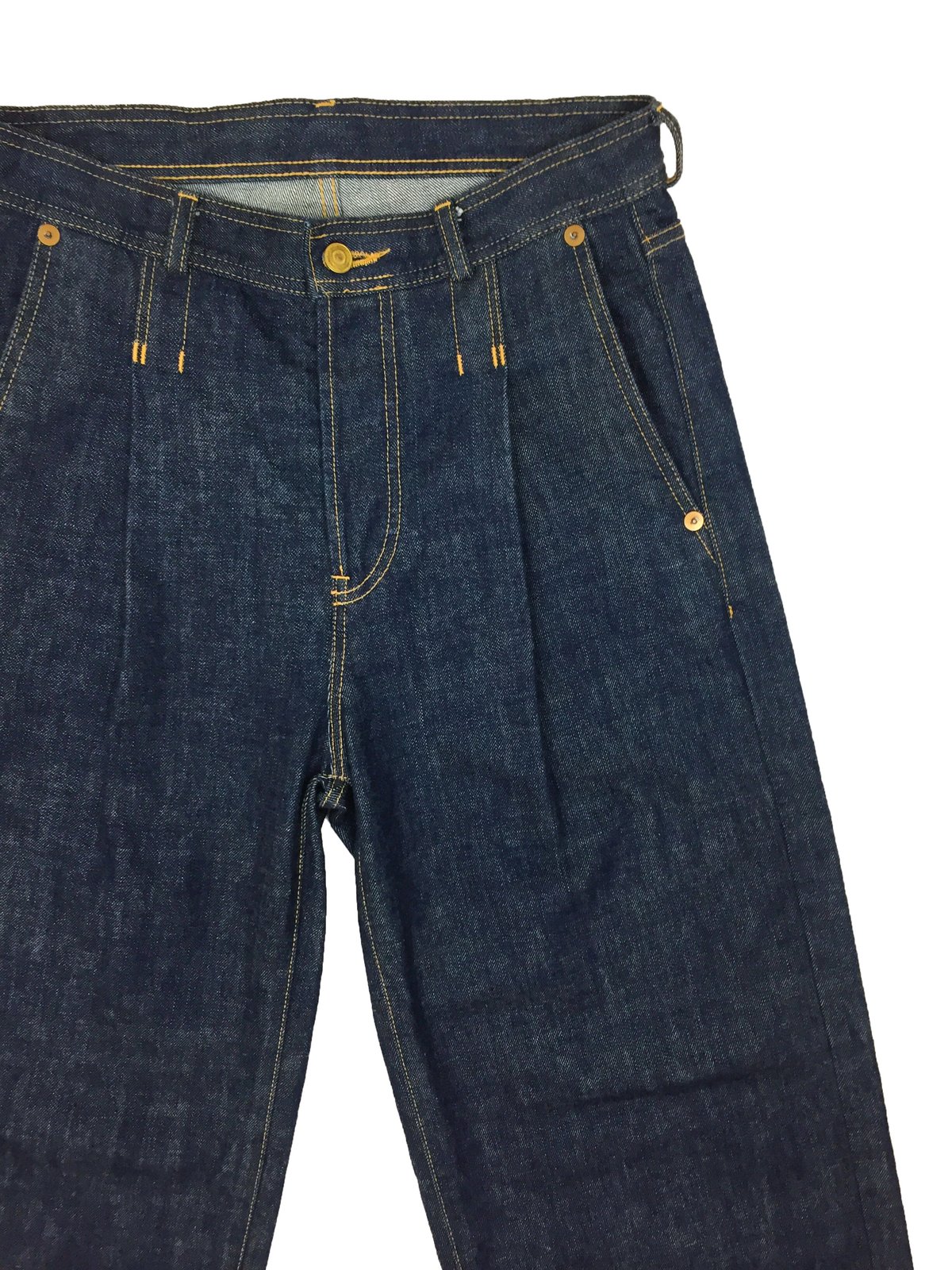 RED SELVAGE TUCK JEANS | 1to3for -RICE NINE T...