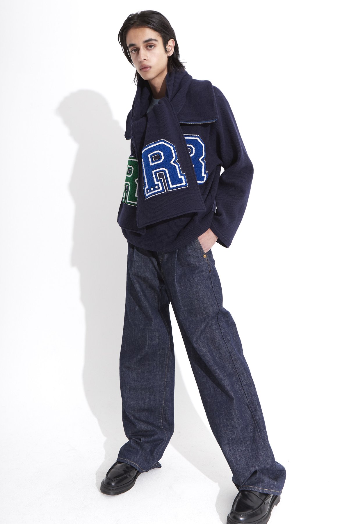 RED SELVAGE TUCK JEANS | 1to3for -RICE NINE T