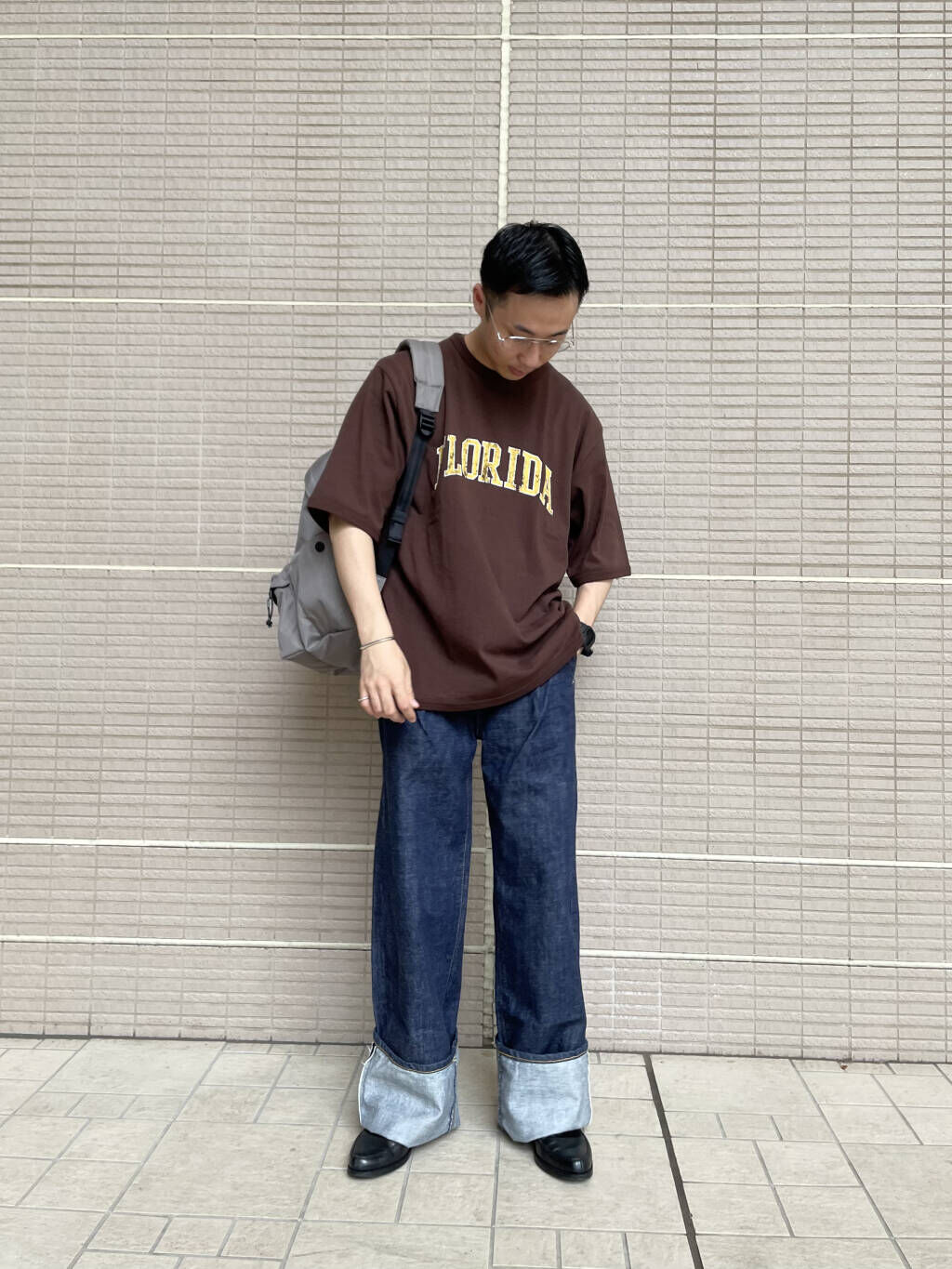 RED SELVAGE TUCK JEANS | 1to3for -RICE NINE T