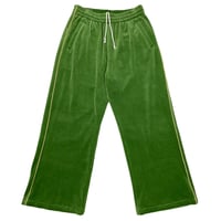Pile Jersey Lounge Pants (BRIGHT GREEN)