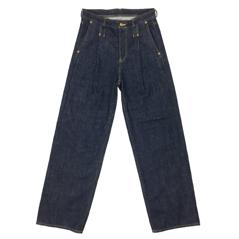 RED SELVAGE TUCK JEANS | 1to3for -RICE NINE T