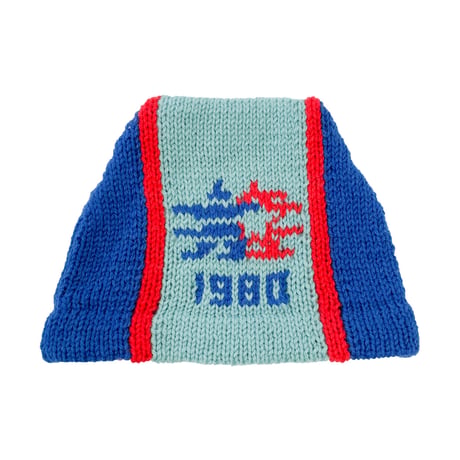 RICE NINE TEN Hand Knitting 4 Lines Hat 帽子 - 帽子
