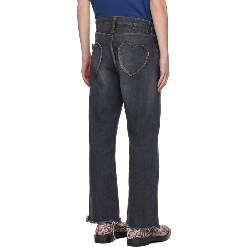 LOVELY JEANS (BLACK) | 1to3for -RICE NINE TEN 