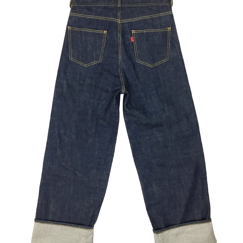 RED SELVAGE TUCK JEANS | 1to3for -RICE NINE T