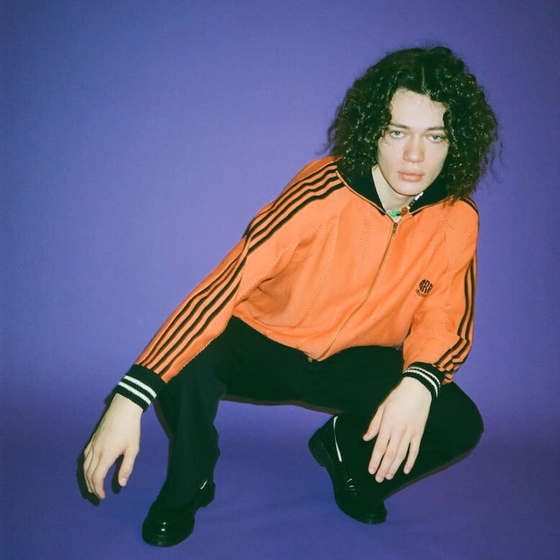 Knitting Track Jacket (ORANGE) | 1to3for -RIC Knitting Track Jacket (ORANGE) | 1to3for -RIC