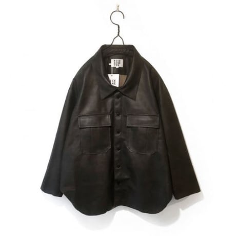 フェイクレザーシャツ | STORES