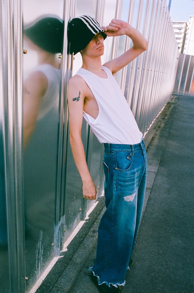 LOVELY JEANS (BLUE) | 1to3for -RICE NINE TEN（