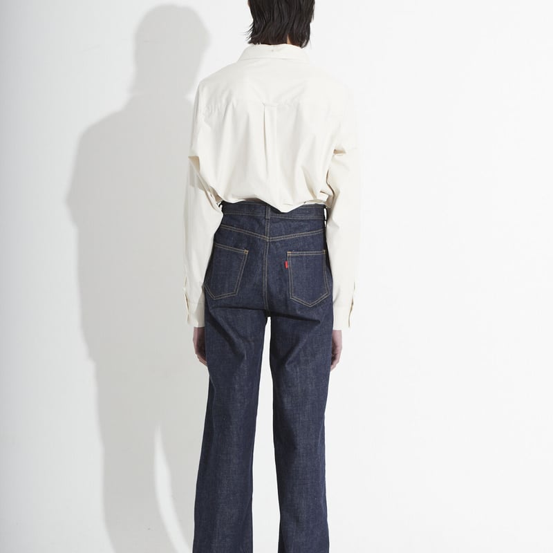 RED SELVAGE TUCK JEANS | 1to3for -RICE NINE T