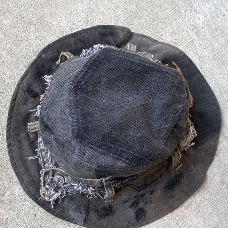 hard denim hat
