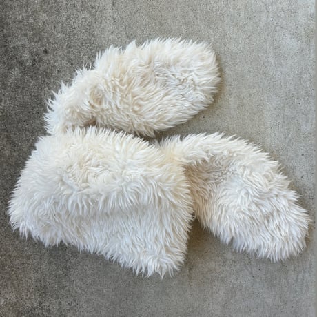 Rabbit fur knit