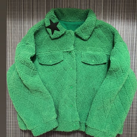 one star boa jacket