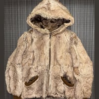 fur hoodie