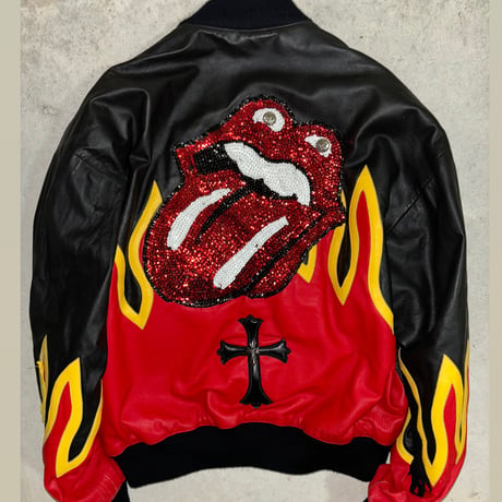 "D" leather jacket