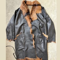 leather fur jkt