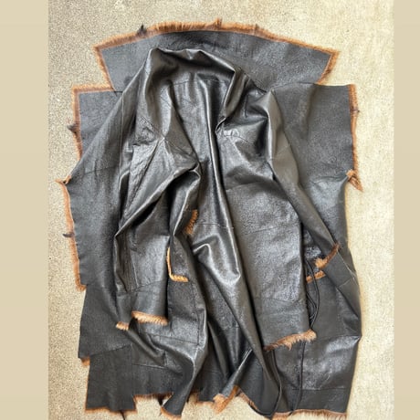 leather fur jkt