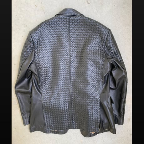 ®️ leather tailored  jacket