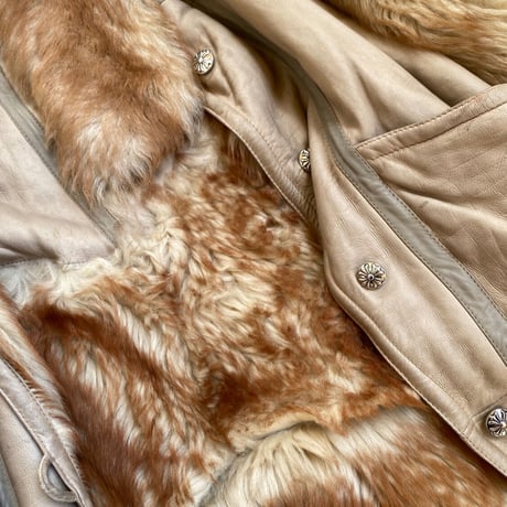 fur leather jacket