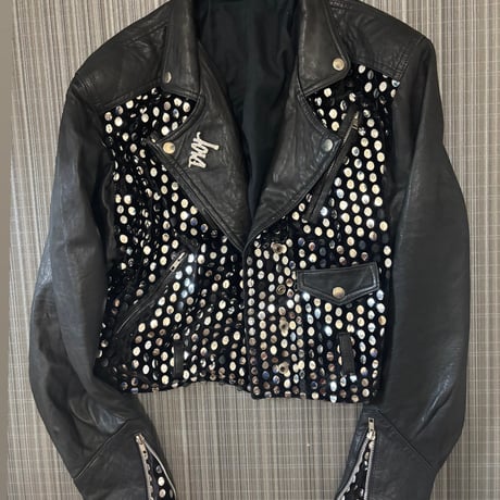 drip riders leather jacket