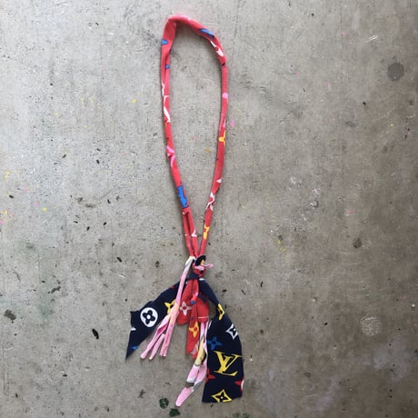 ®︎fabric necklace
