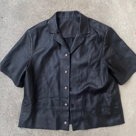 leather shirt
