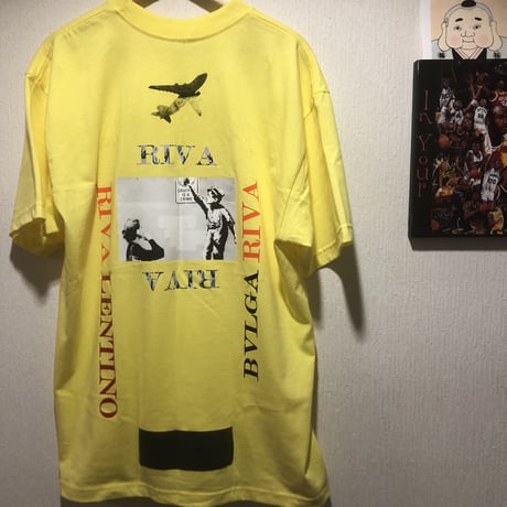 RIVALA graphic limited edition  tee 【brw/yel 】