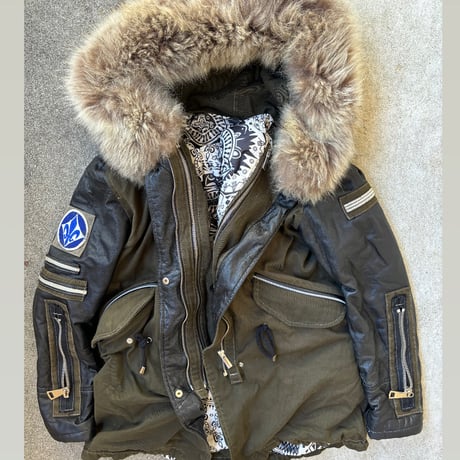 2way fur jacket