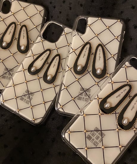ballet shoes iPhone case (BLACK)